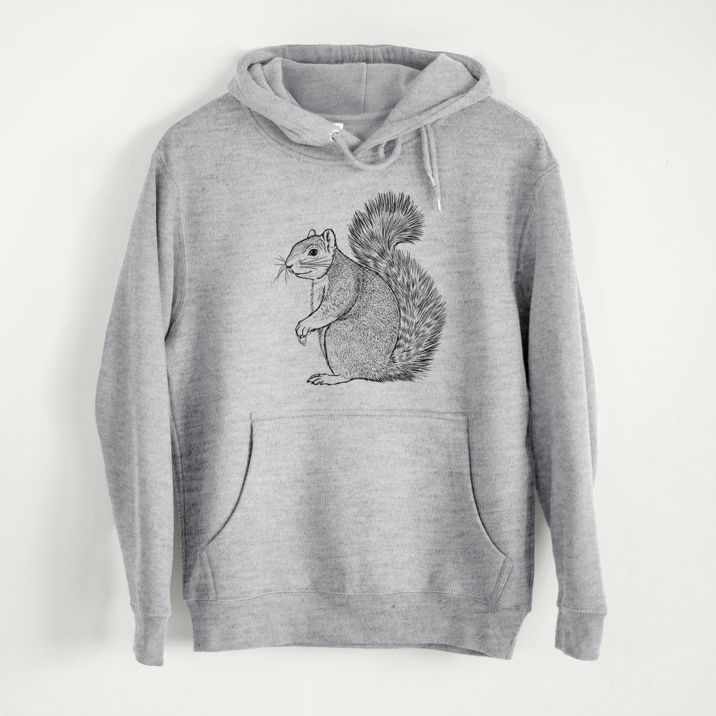 Eastern Fox Squirrel - Sciurus niger  - Mid-Weight Unisex Premium Blend Hoodie