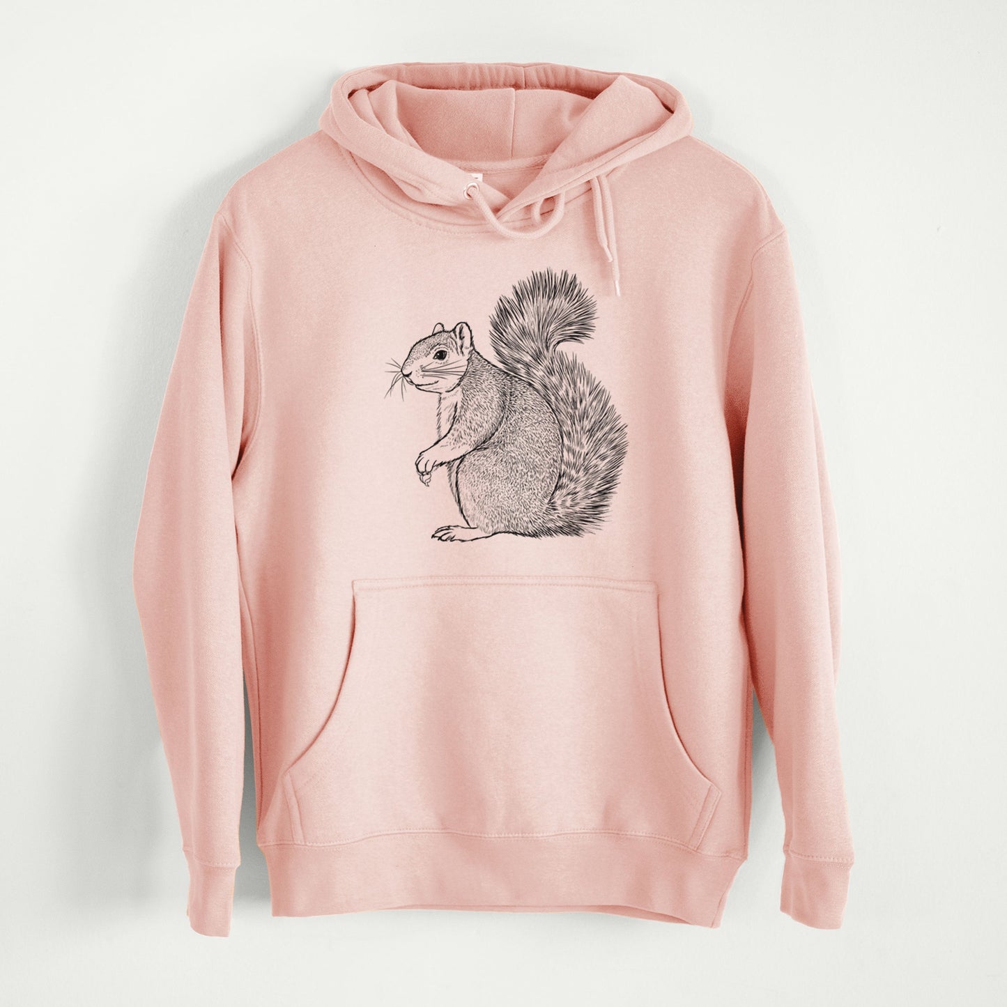 Eastern Fox Squirrel - Sciurus niger  - Mid-Weight Unisex Premium Blend Hoodie