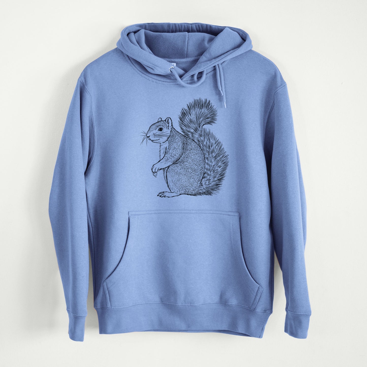Eastern Fox Squirrel - Sciurus niger  - Mid-Weight Unisex Premium Blend Hoodie