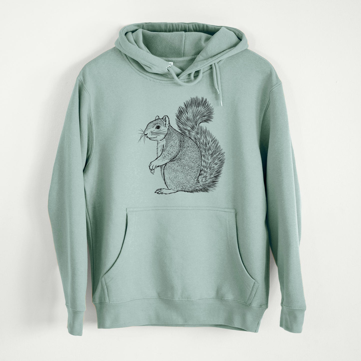 Eastern Fox Squirrel - Sciurus niger  - Mid-Weight Unisex Premium Blend Hoodie