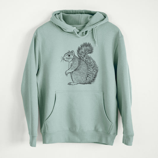 Eastern Fox Squirrel - Sciurus niger  - Mid-Weight Unisex Premium Blend Hoodie