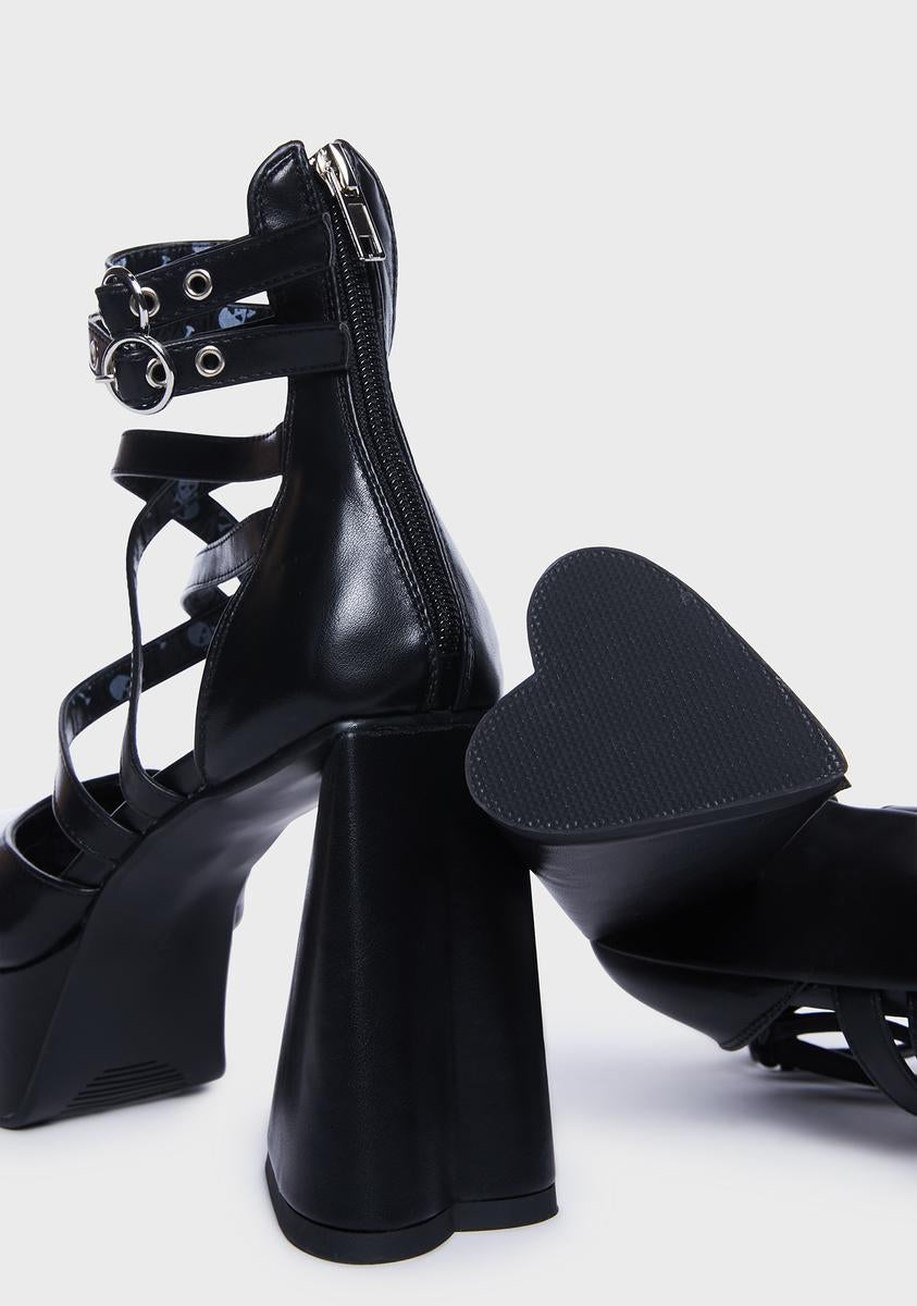 Love Language Platform Heels