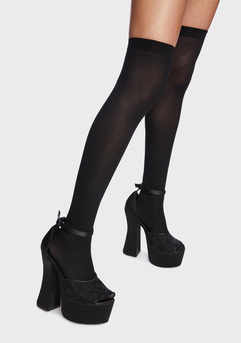 Night Crawler Platform Heels