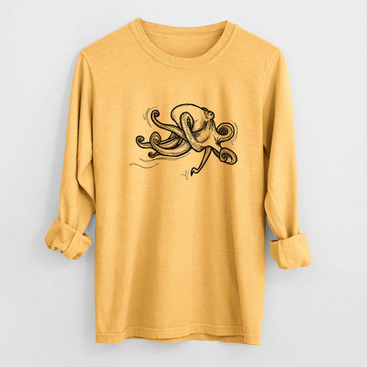 Giant Pacific Octopus - Heavyweight 100% Cotton Long Sleeve