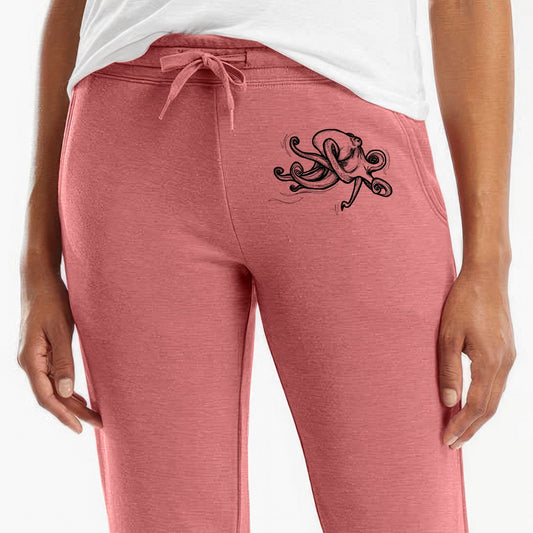 Giant Pacific Octopus - Women's Cali Wave Jogger Sweatpants