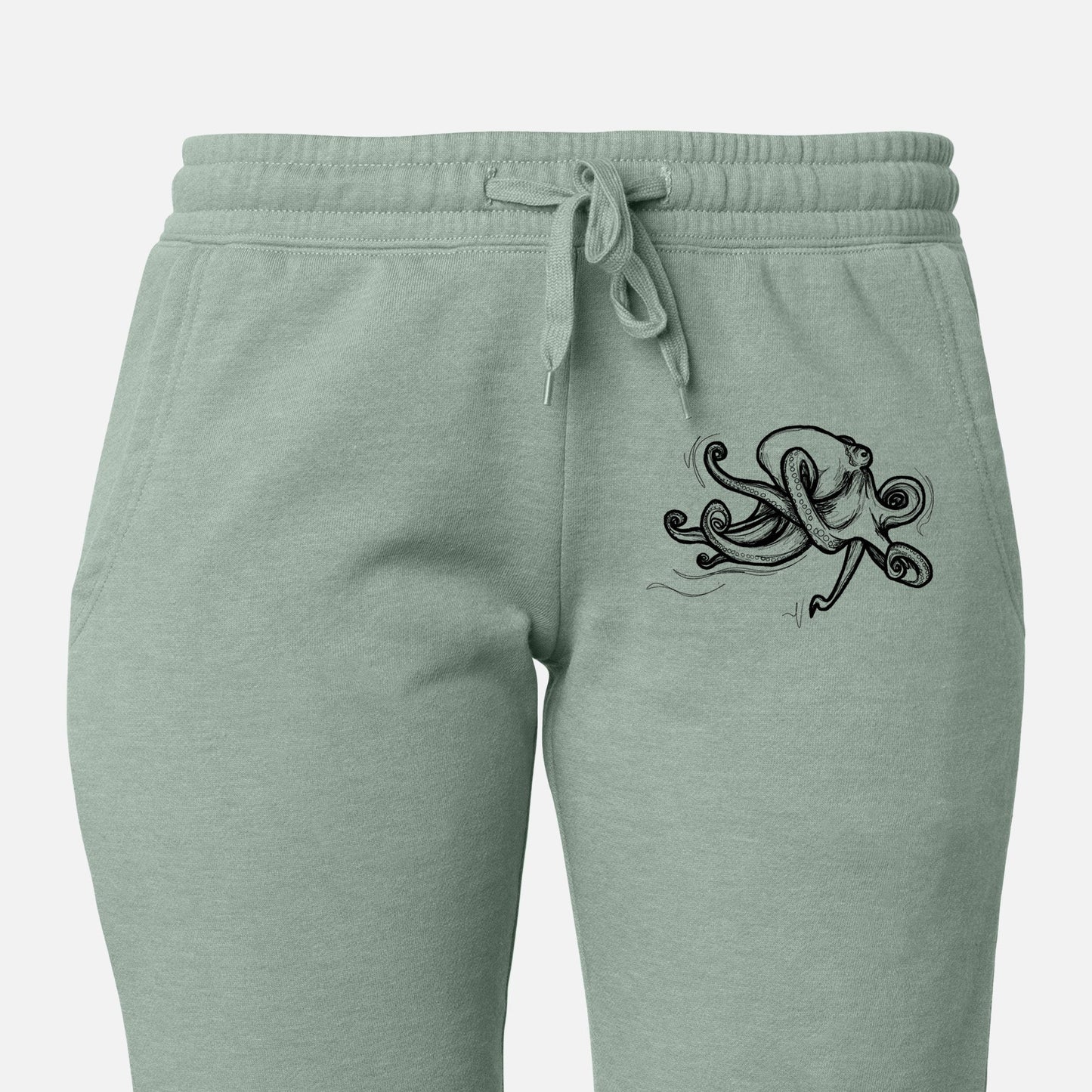 Giant Pacific Octopus - Women's Cali Wave Jogger Sweatpants