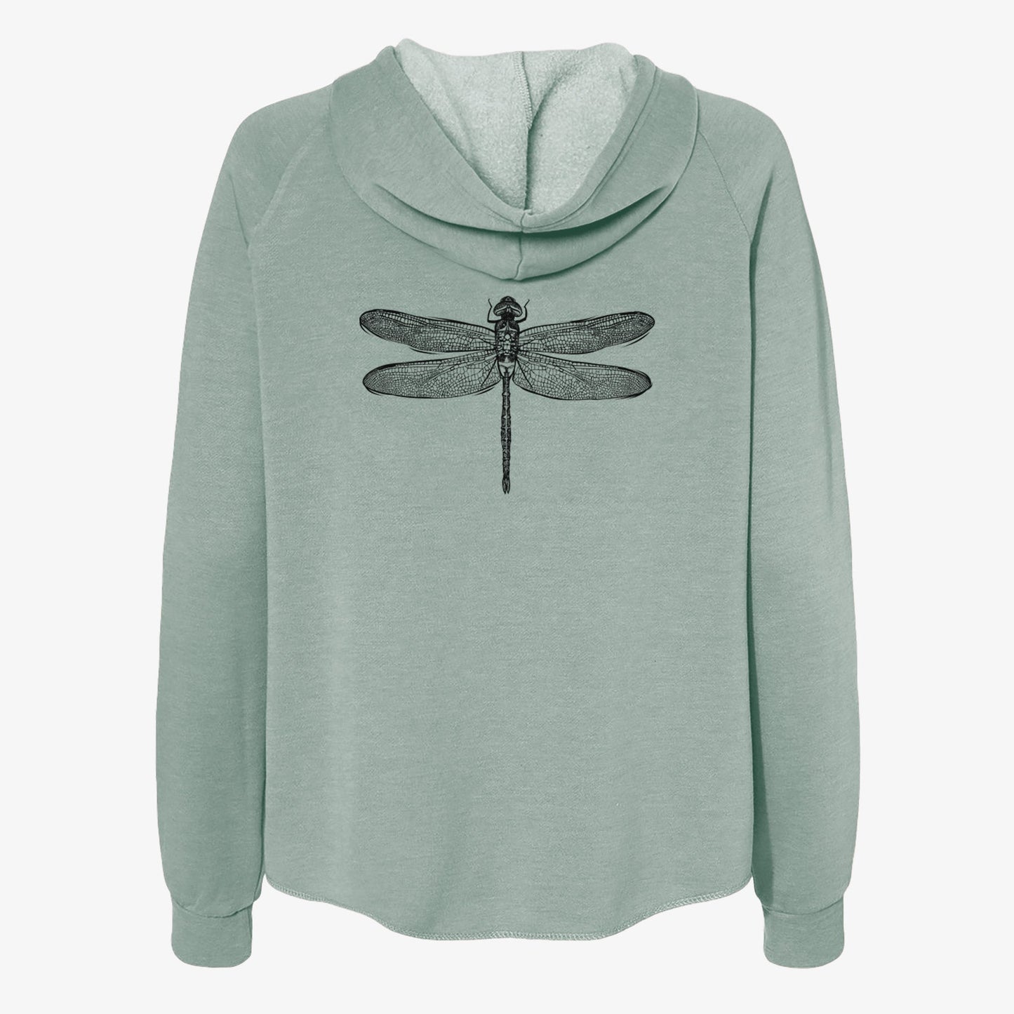Anax Junius - Green Darner Dragonfly - Women's Cali Wave Zip-Up Sweatshirt