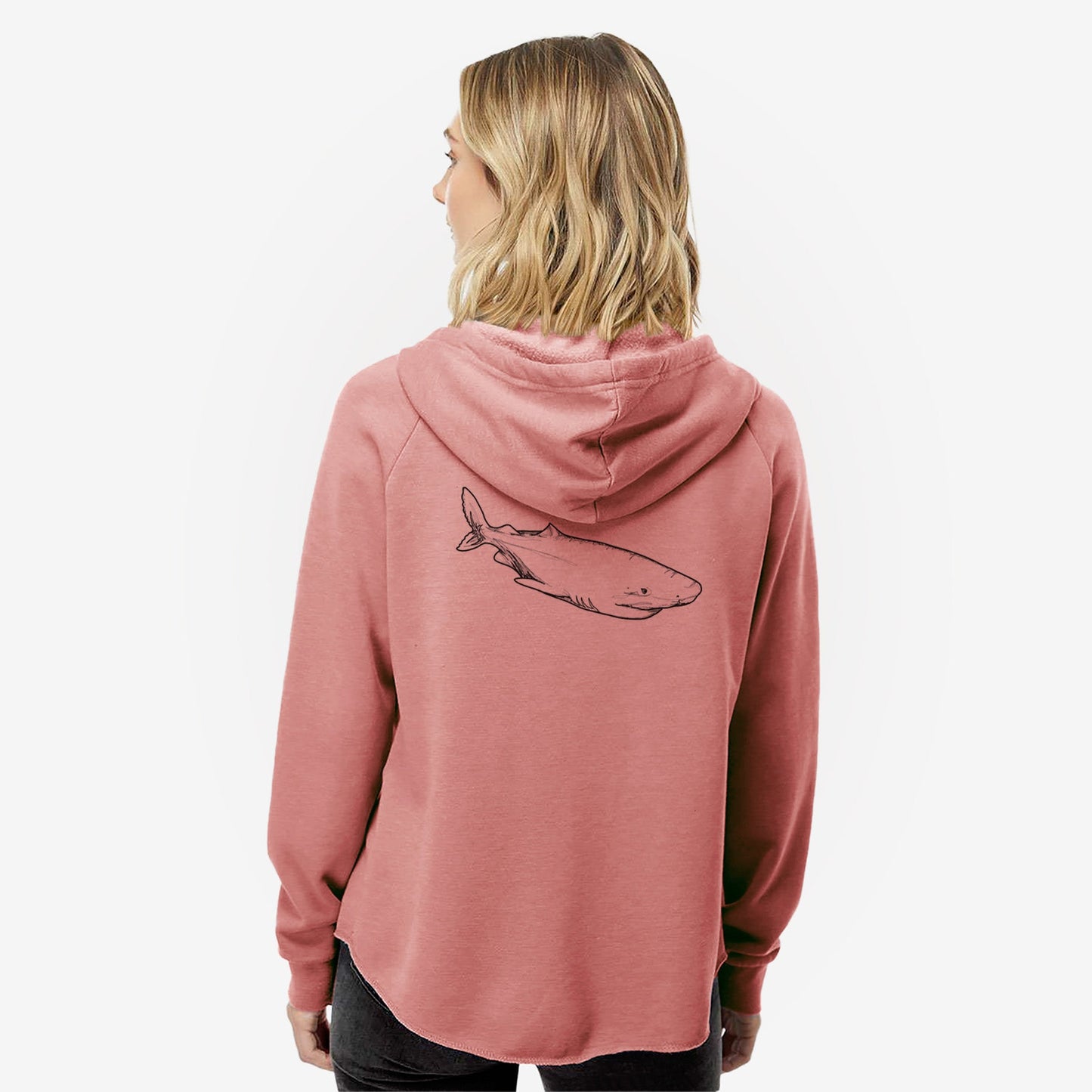 Greenland Shark - Women's Cali Wave Zip-Up Sweatshirt