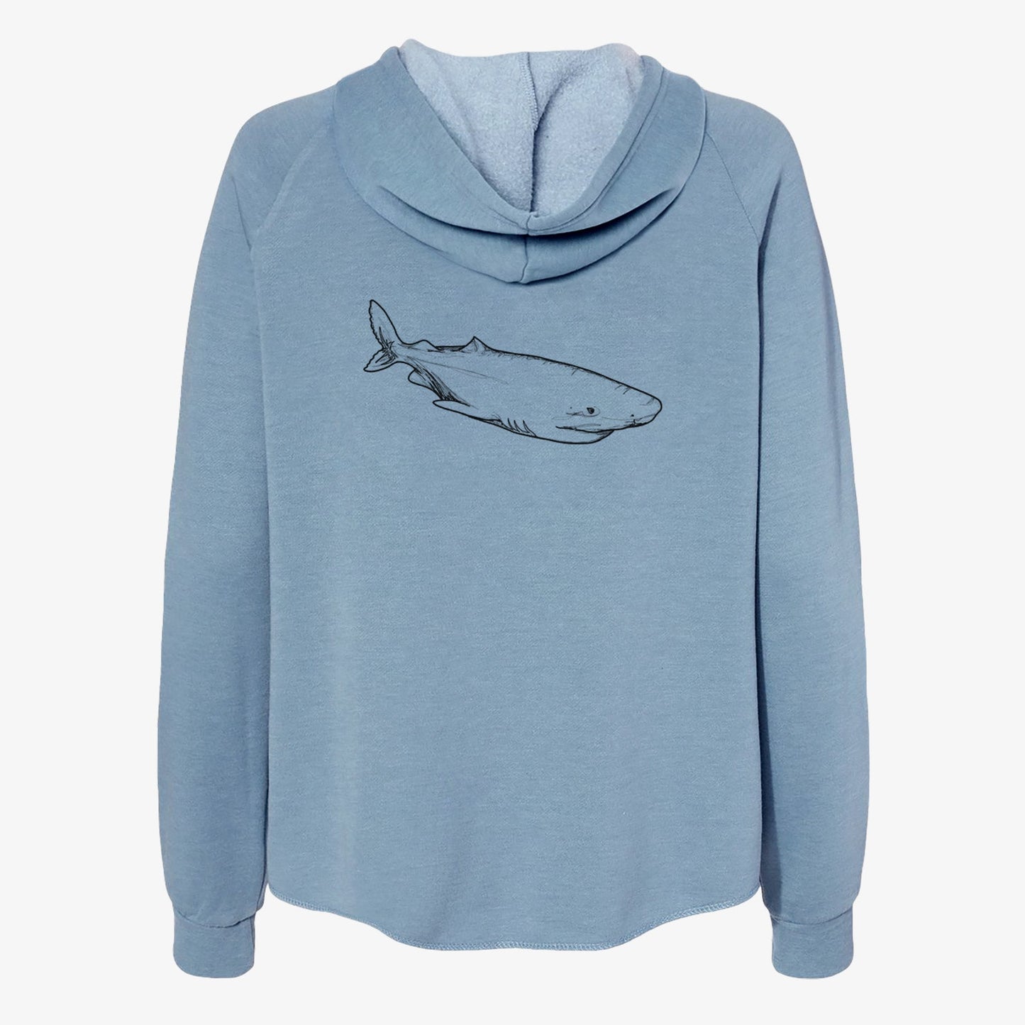 Greenland Shark - Women's Cali Wave Zip-Up Sweatshirt