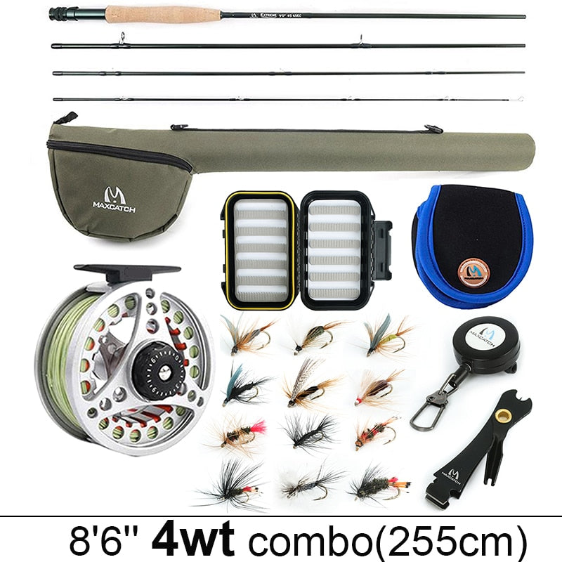 Cast Your Dreams: Maximumcatch Fly Fishing Rod and Reel Combo - Your Gateway to Precision and Performance"