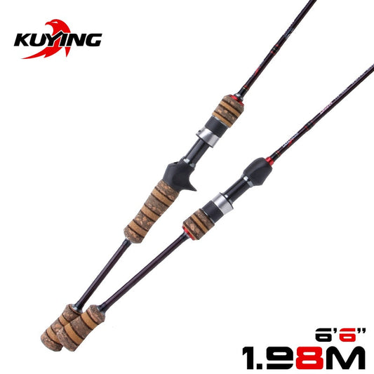 KUYING Teton L Light 1.98m Baitcasting Casting Rod