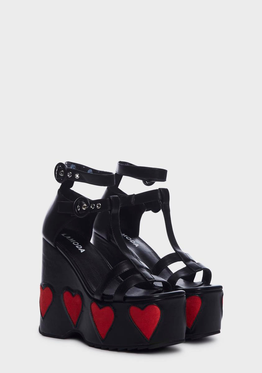 Lovesick Platform Wedges