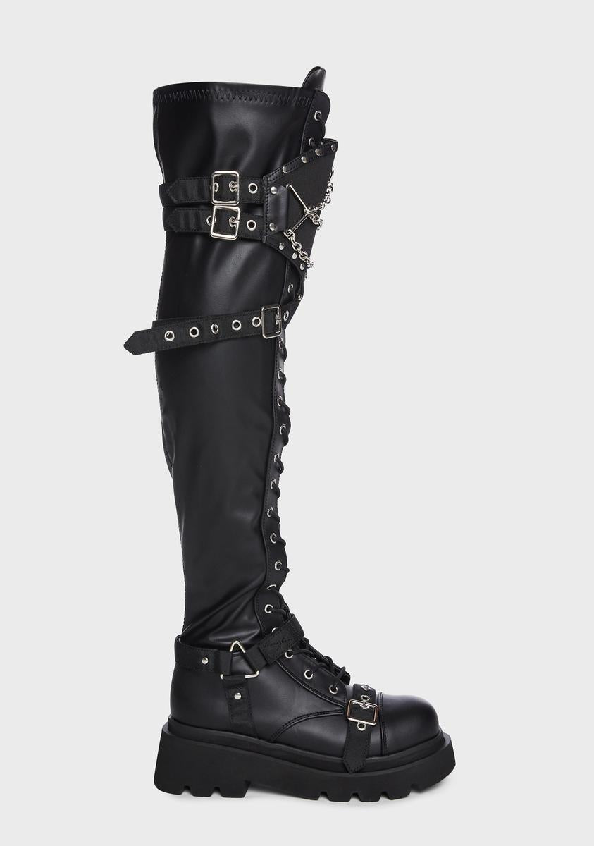 Renegade-320 Knee High Boots