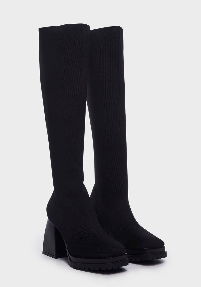 Harsh Instincts Knee High Boots