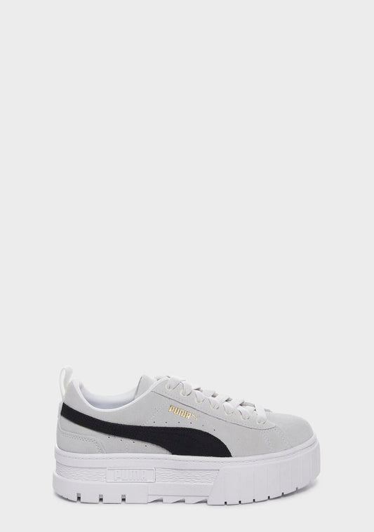 Cream Mayze Flatform Sneakers