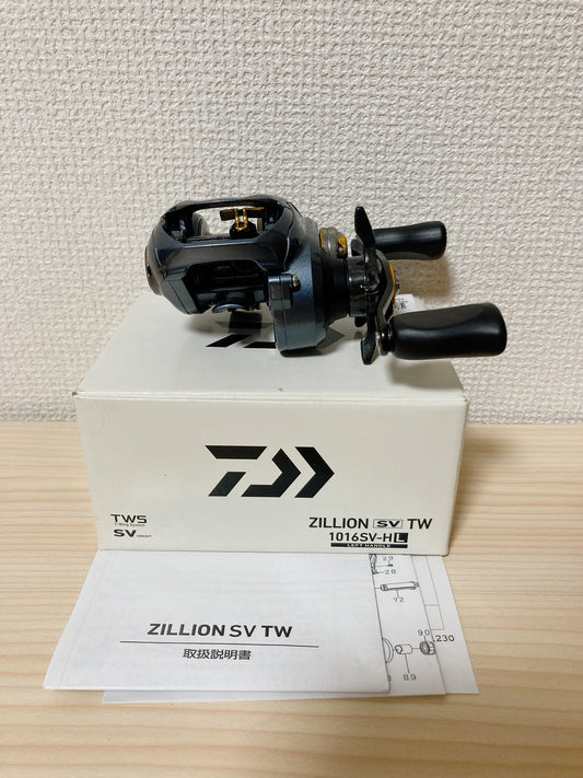 DAIWA Baitcasting Reel 16 Zillion SV TW 1016SV-HL Left Gear Ratio 6.3:1 IN BOX