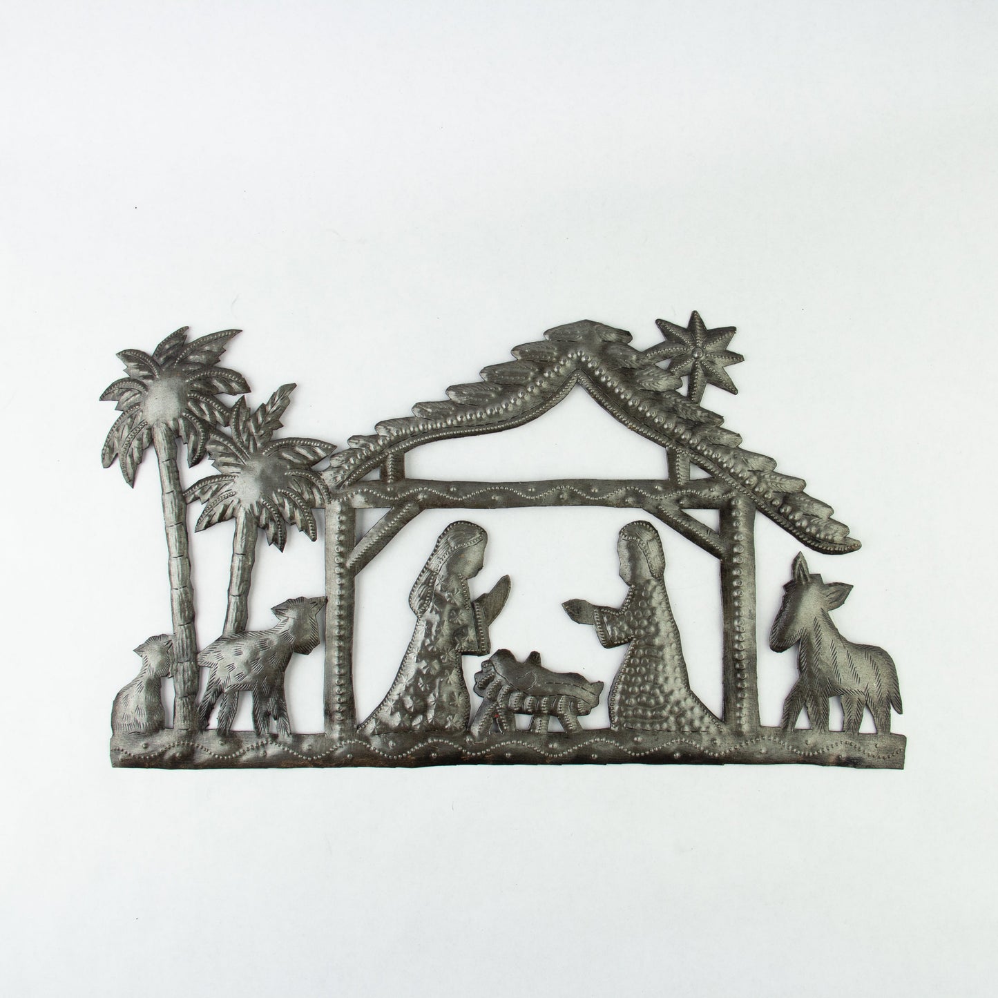 Small Palm Tree Nativity