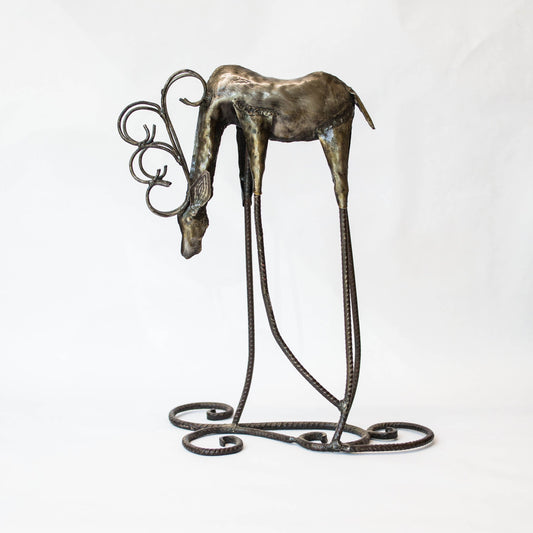 Oil Drum Reindeer