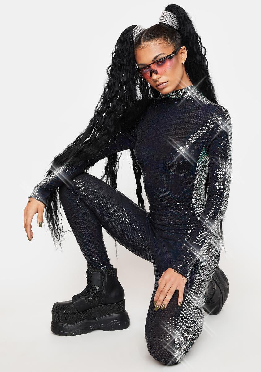 Into Overdrive Sequin Jumpsuit