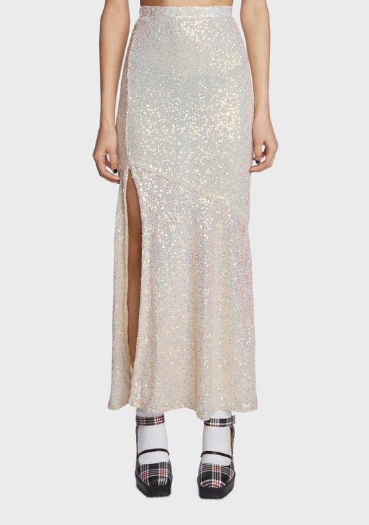 Close Your Eyes Sequin Skirt