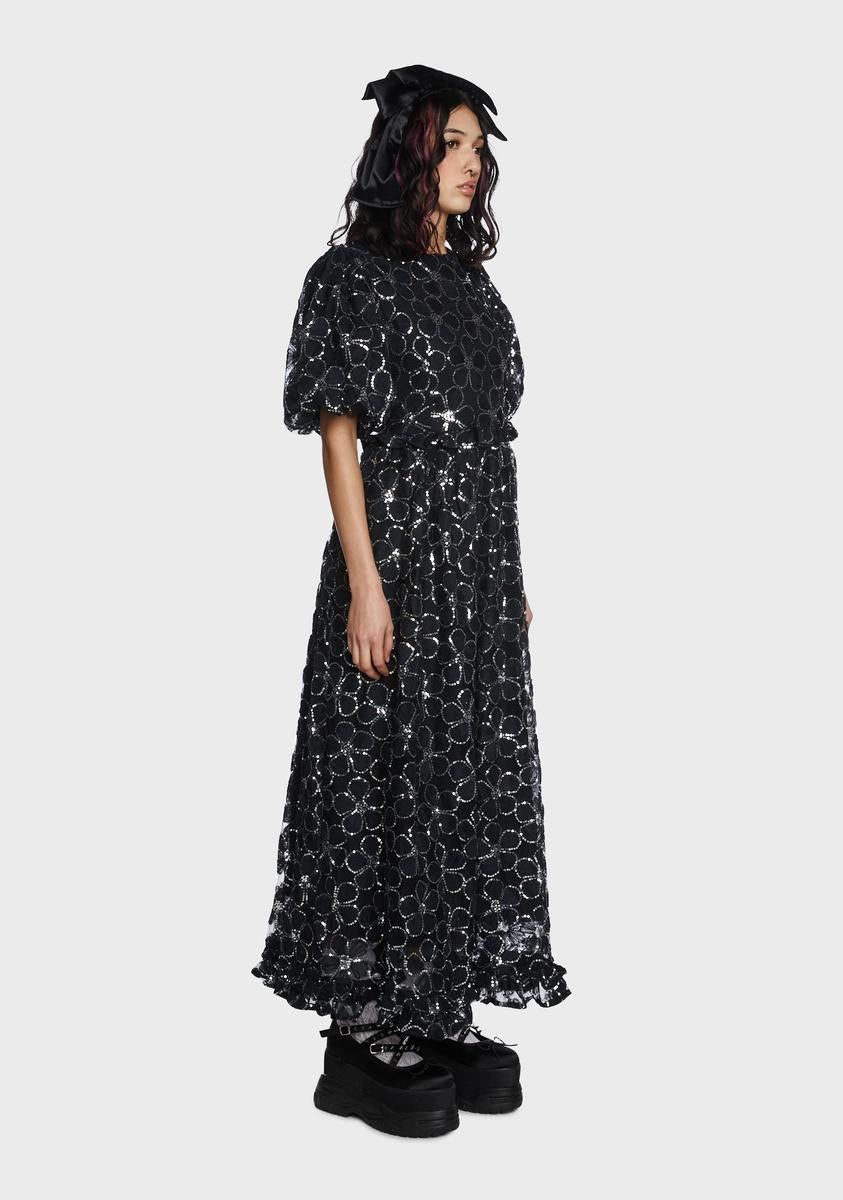 Enchanted Sequin Midi Dress