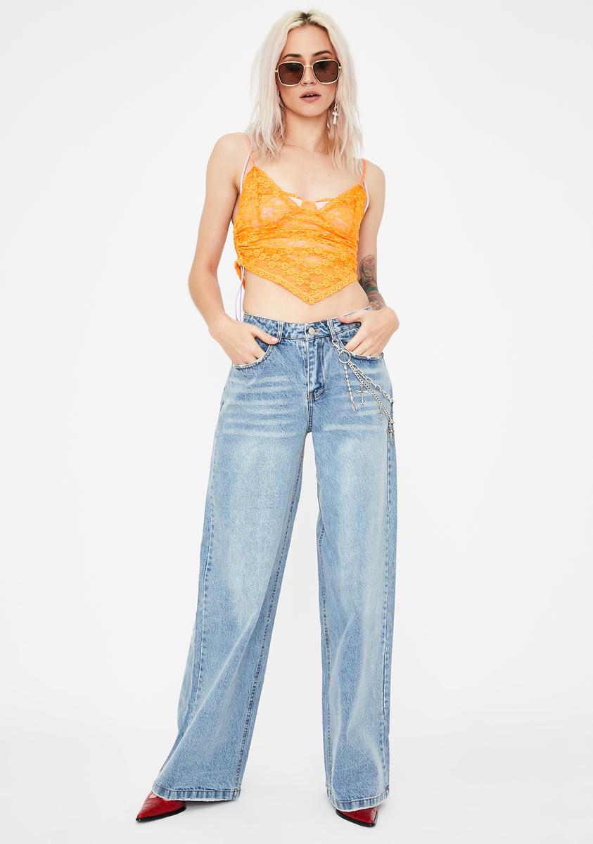 Light Wash Baggy Boyfriend Jeans