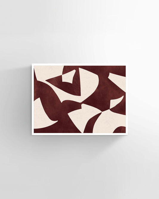 Jalen No. 1 Abstract Wall Art - no frame