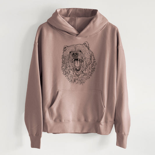 Ursus arctos - Kodiak Bear - Women's Heavyweight Relaxed Hoodie