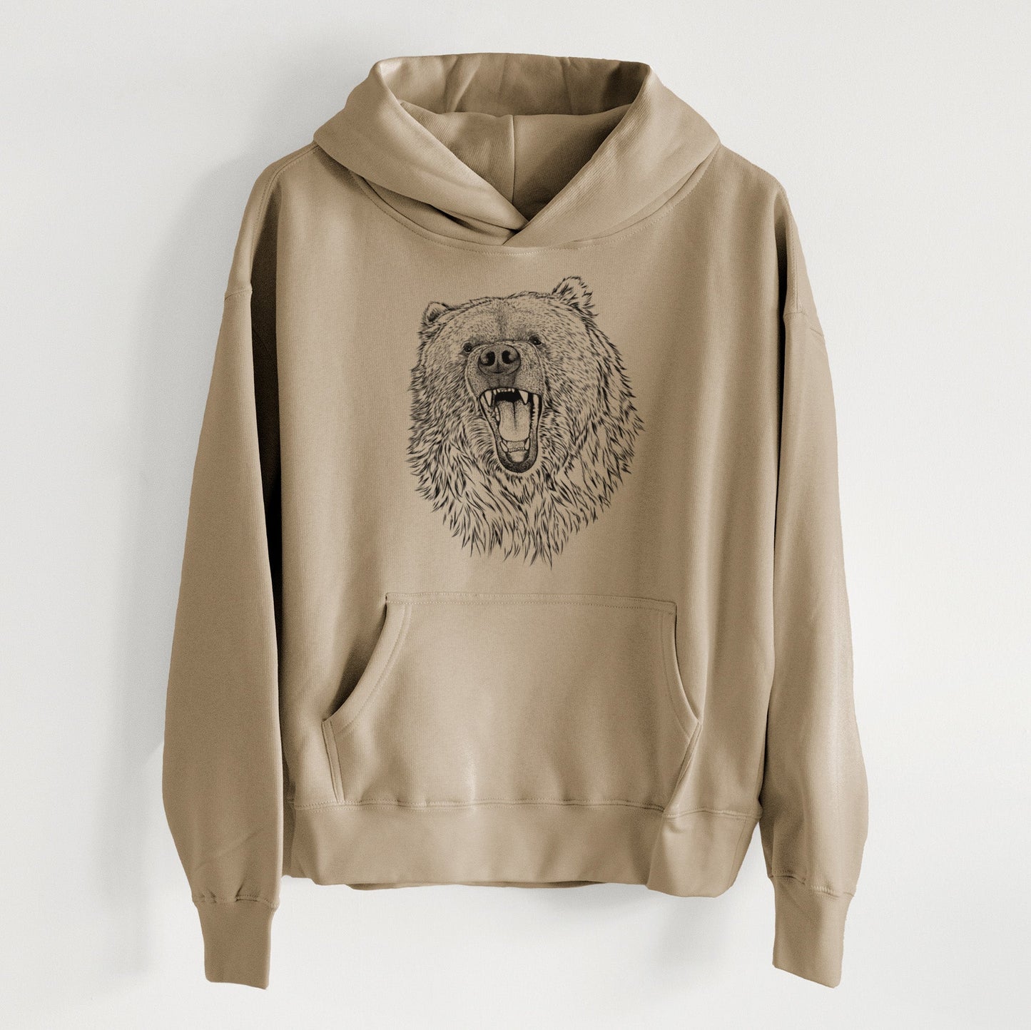 Ursus arctos - Kodiak Bear - Women's Heavyweight Relaxed Hoodie