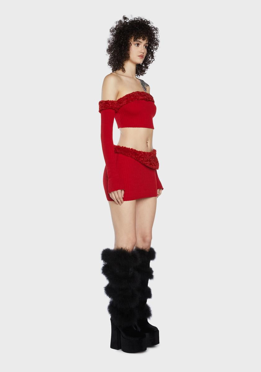 Love On Your Radar Skirt Set