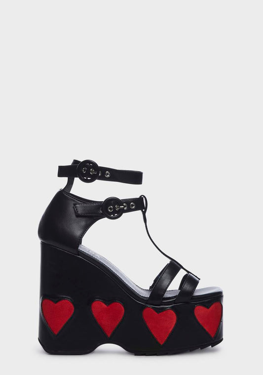 Lovesick Platform Wedges