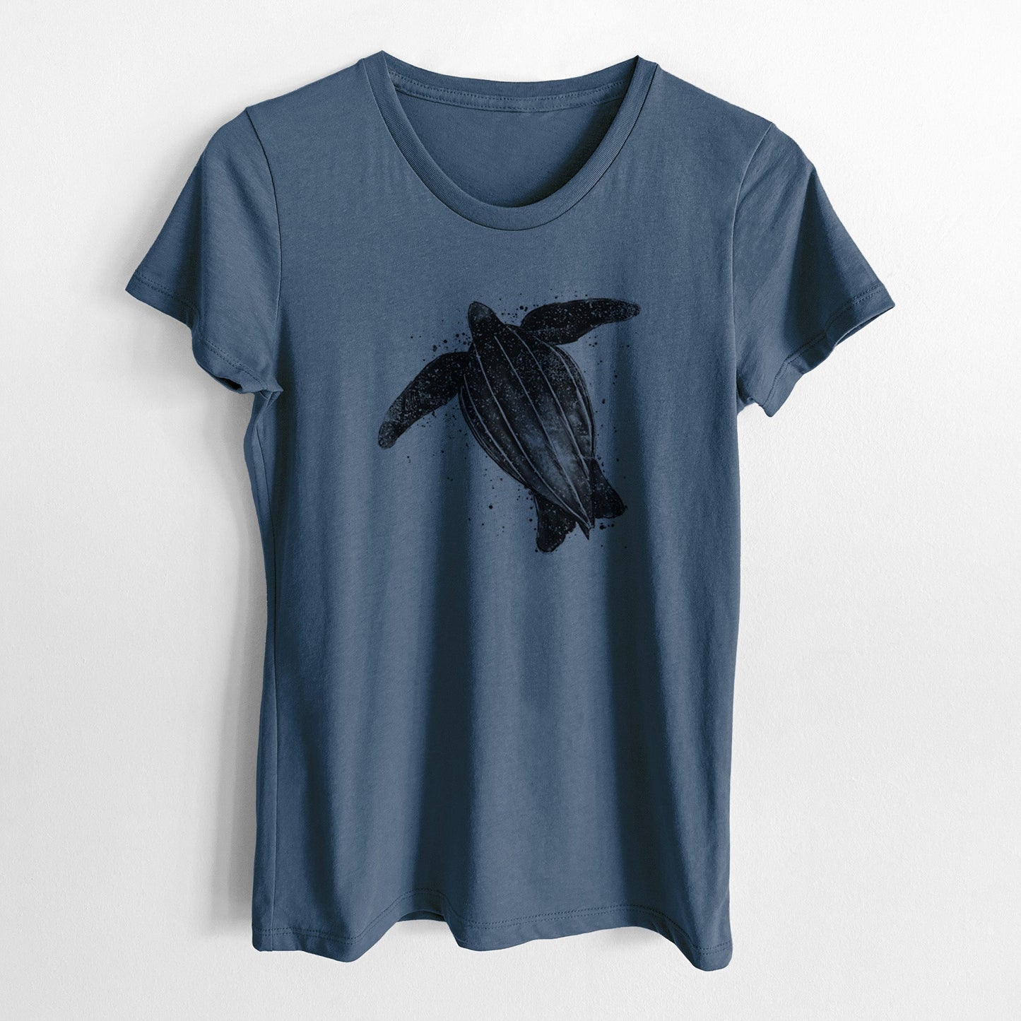 Leatherback - Dermochelys coriacea - Women's Crewneck - Made in USA - 100% Organic Cotton