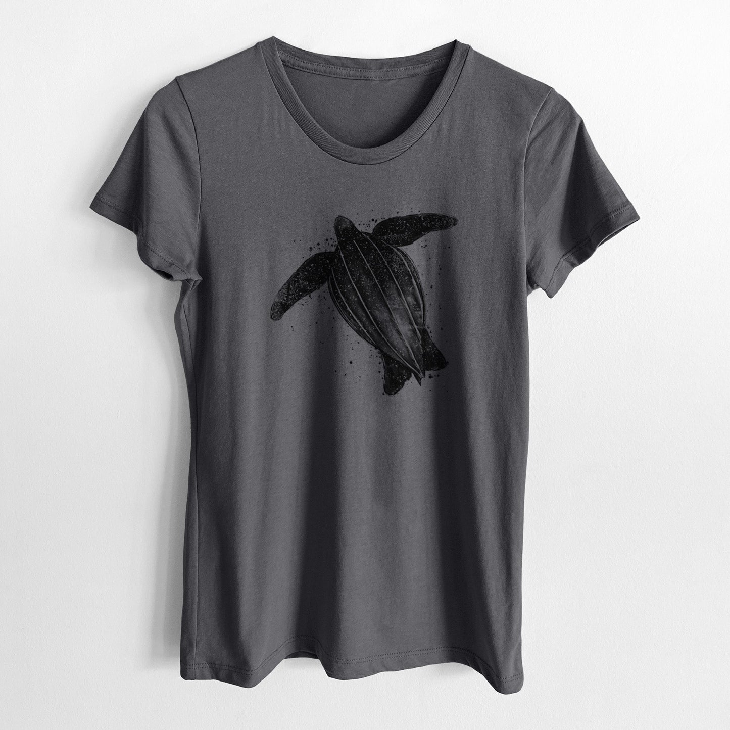 Leatherback - Dermochelys coriacea - Women's Crewneck - Made in USA - 100% Organic Cotton