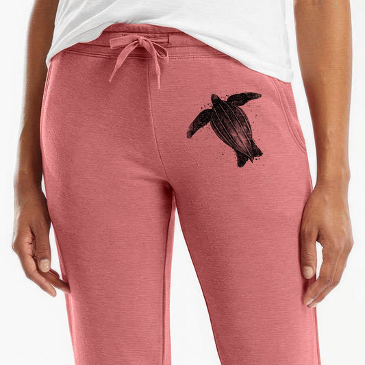 Leatherback - Dermochelys coriacea - Women's Cali Wave Jogger Sweatpants