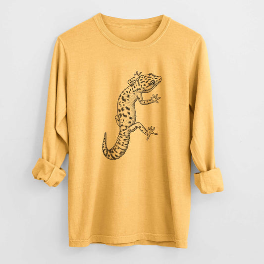 Eublepharis macularius - Leopard Gecko - Heavyweight 100% Cotton Long Sleeve