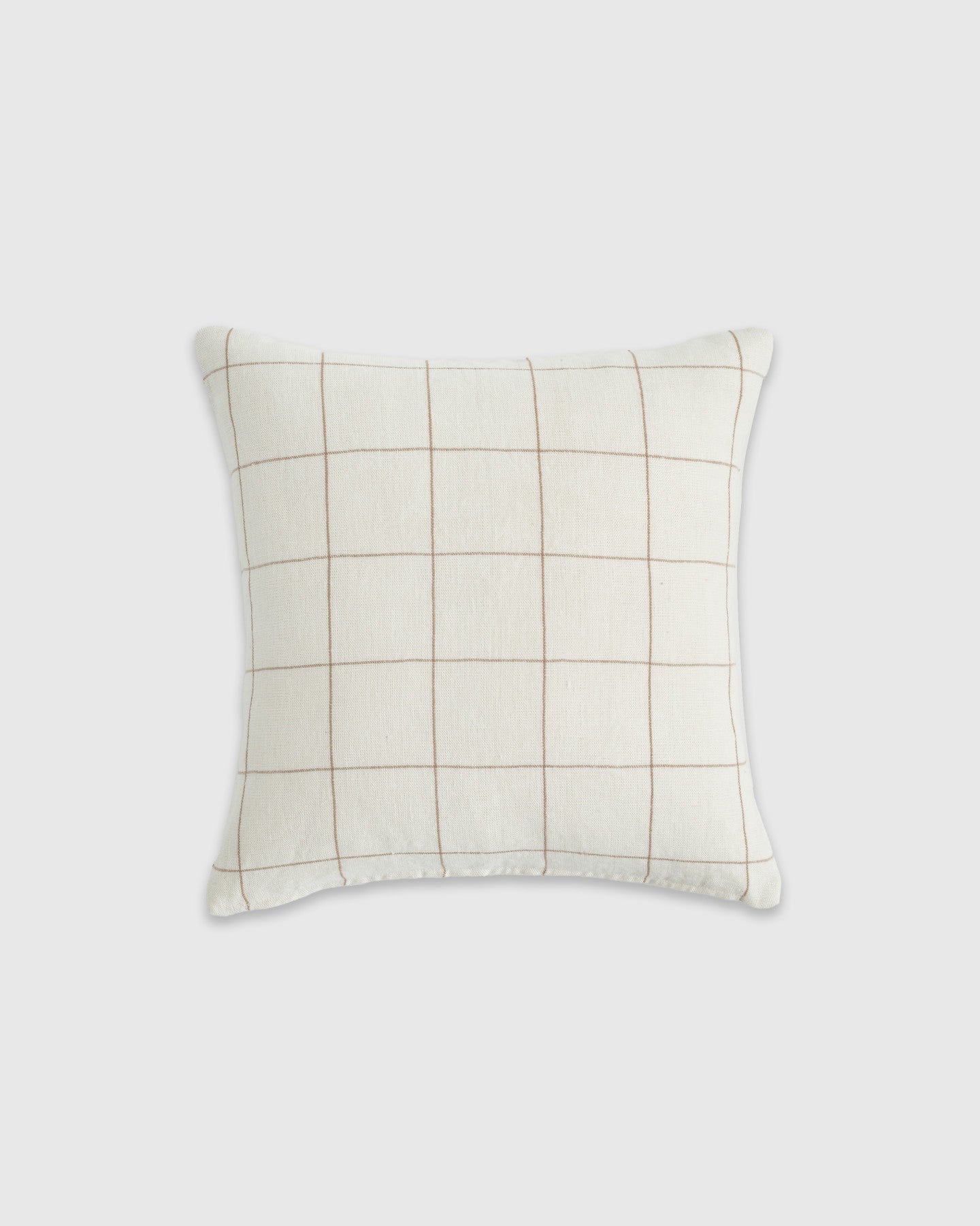 Linen Grid Pillow cover