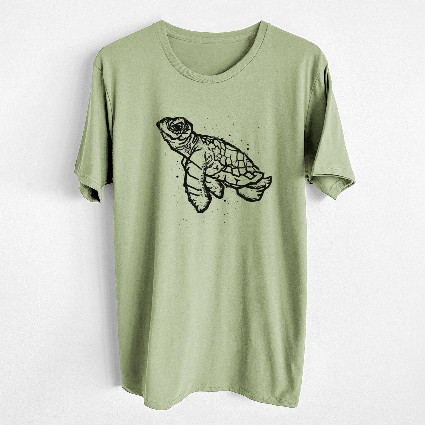 Baby Sea Turtle - Unisex Crewneck - Made in USA - 100% Organic Cotton