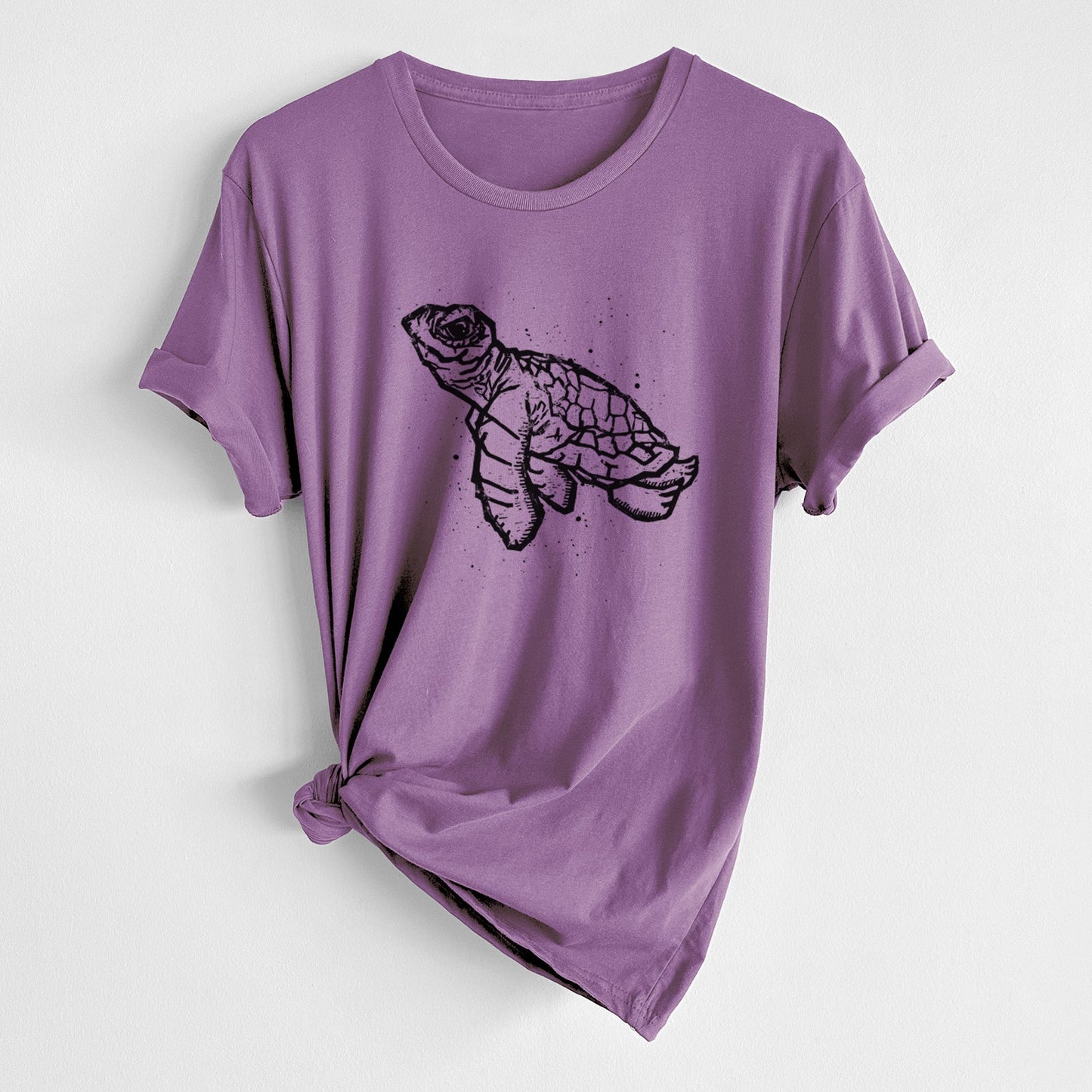 Baby Sea Turtle - Unisex Crewneck - Made in USA - 100% Organic Cotton