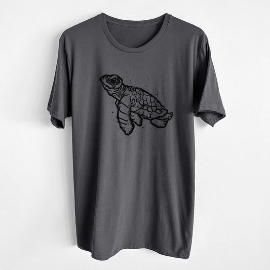 Baby Sea Turtle - Unisex Crewneck - Made in USA - 100% Organic Cotton