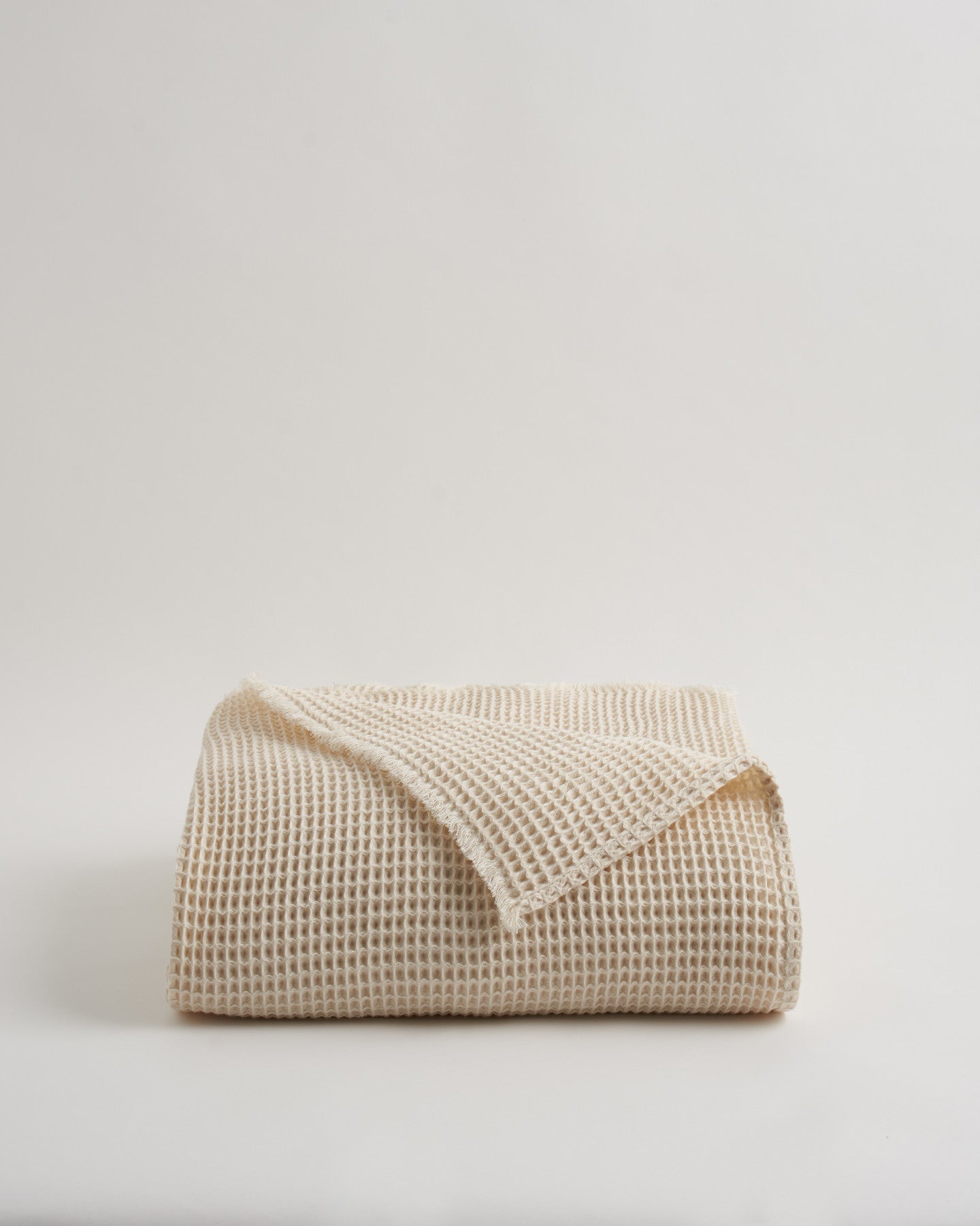 Organic Lofty Waffle Throw