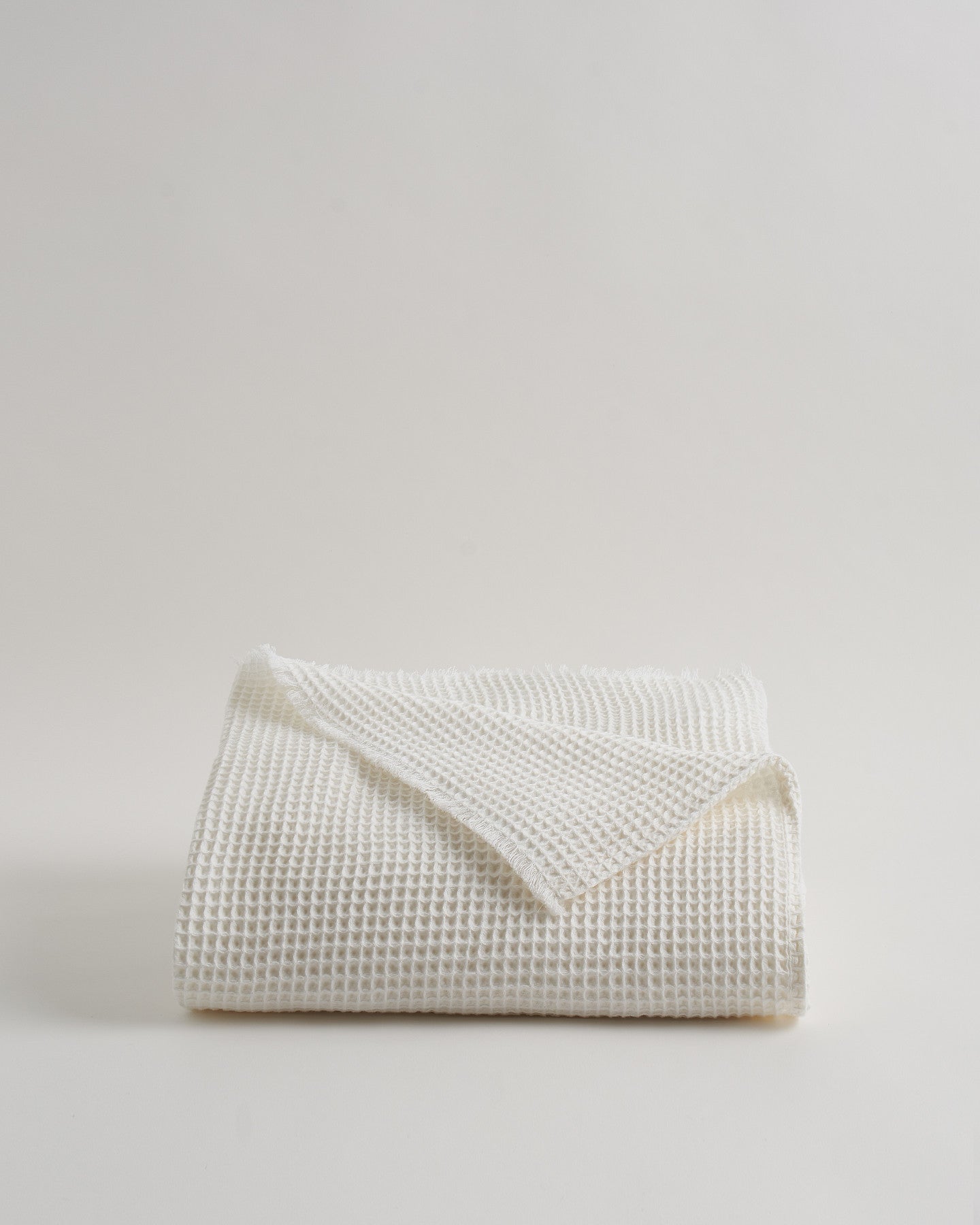 Organic Lofty Waffle Throw