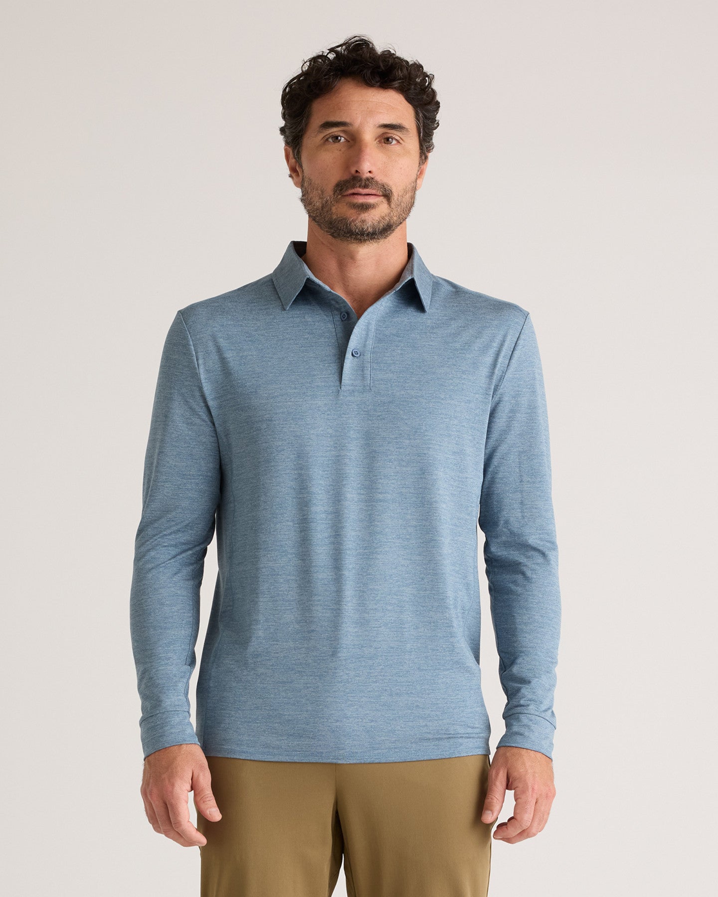 Flowknit Breeze Performance Long Sleeve Polo