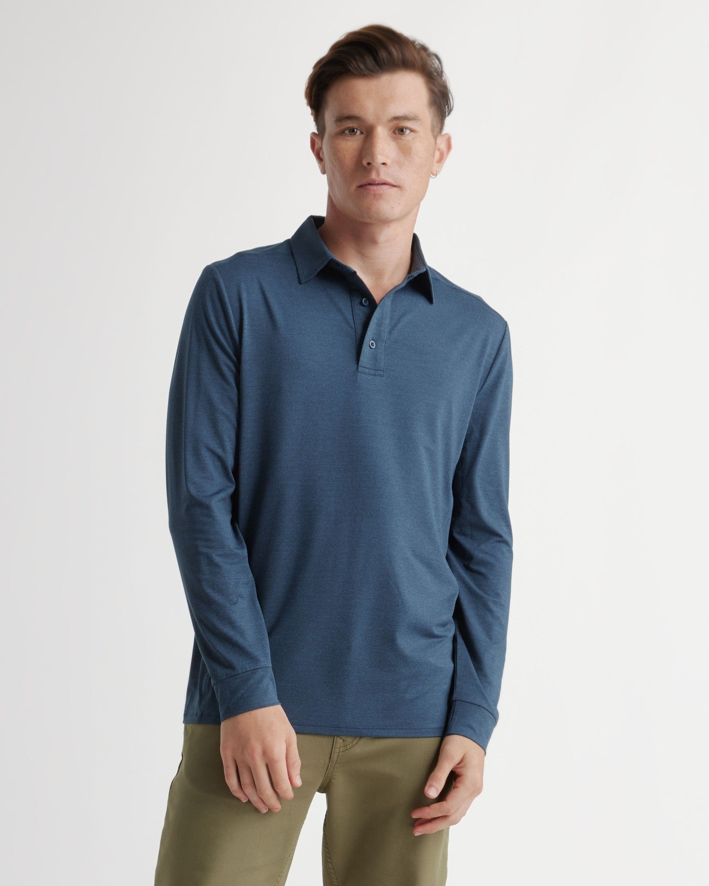 Flowknit Breeze Performance Long Sleeve Polo