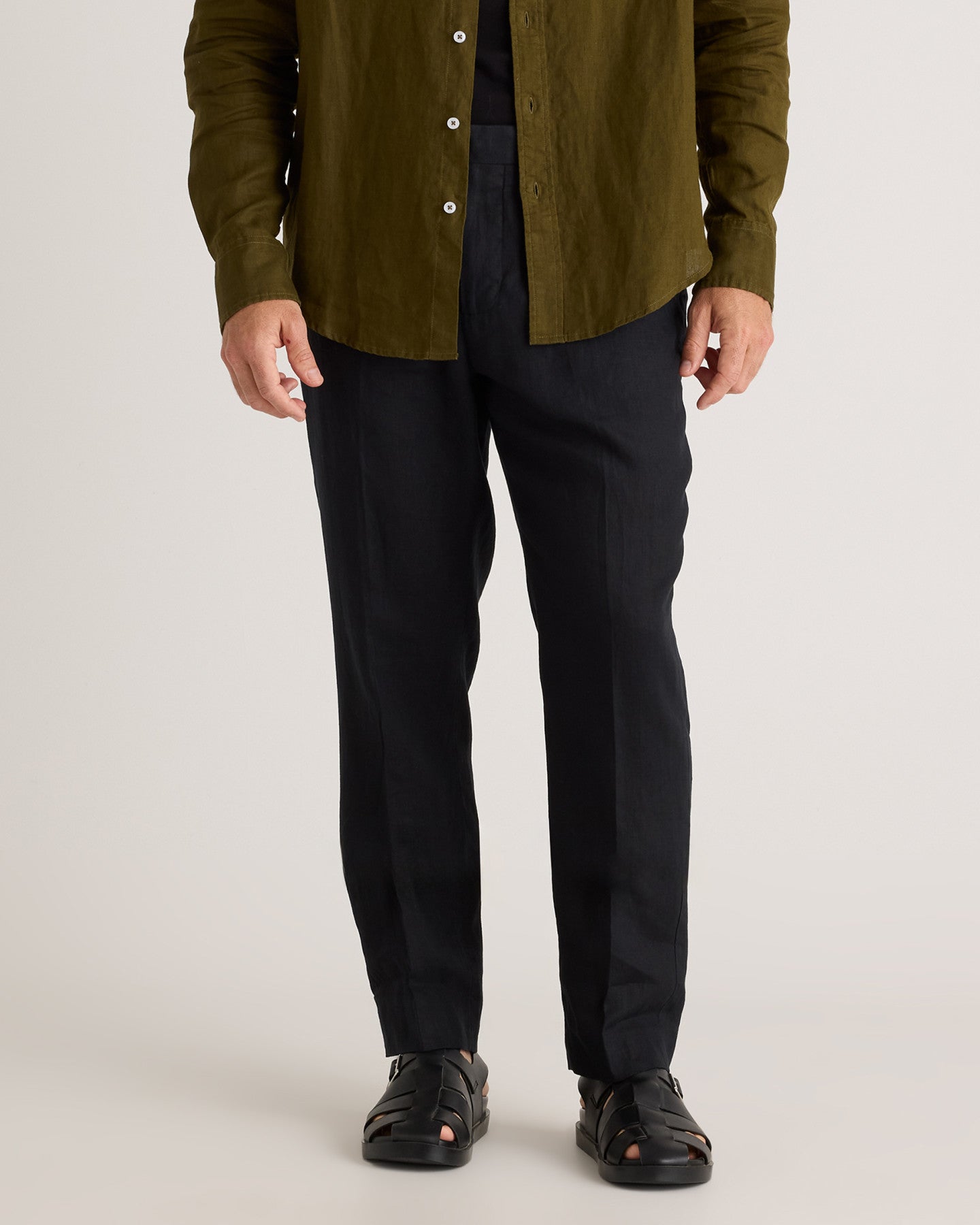 100% European Linen Dress Pant