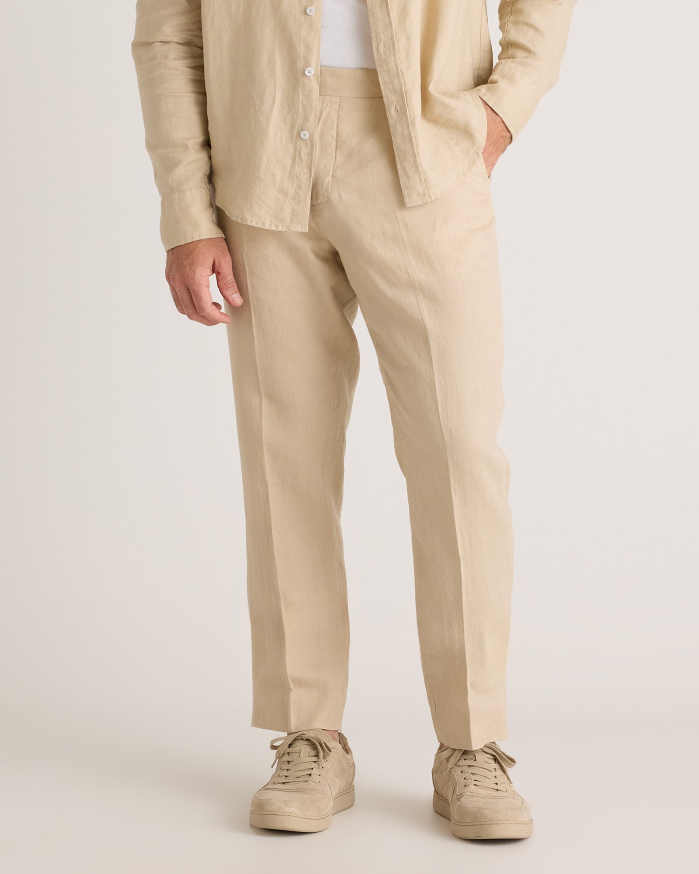 100% European Linen Dress Pant