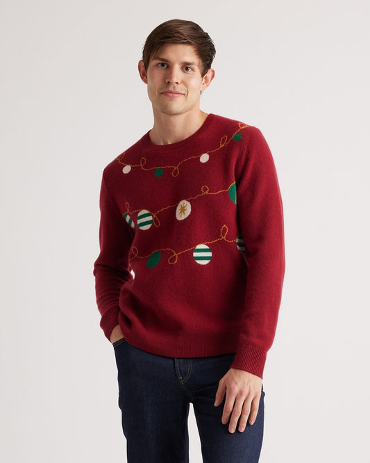Mongolian Cashmere Christmas Sweater