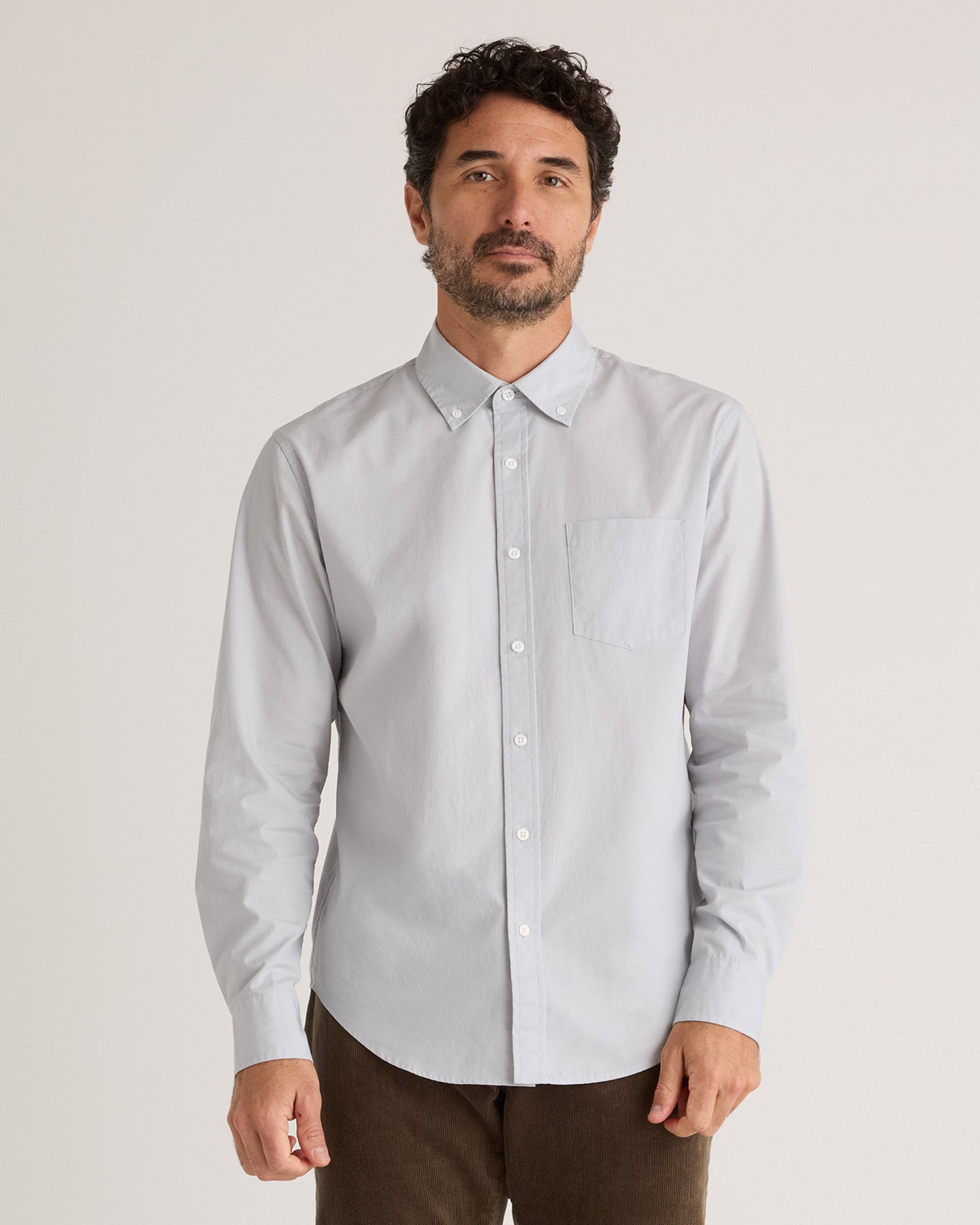 Organic Cotton Stretch Poplin Shirt