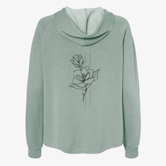 Southern Magnolia Stem - Women's Cali Wave Zip-Up Sweatshirt