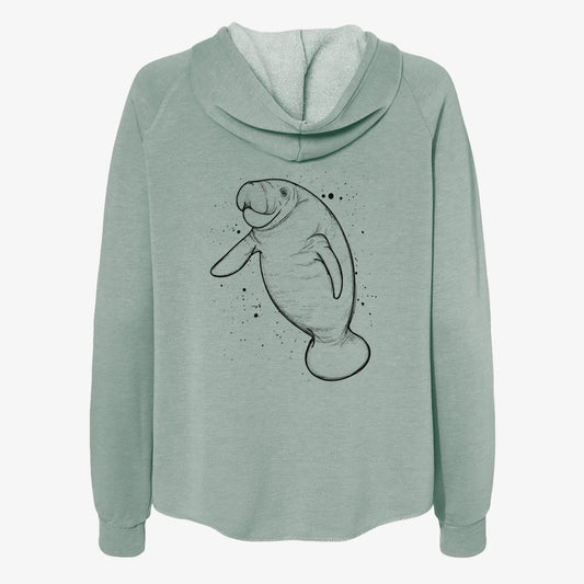 Manatee - Women's Cali Wave Zip-Up Sweatshirt