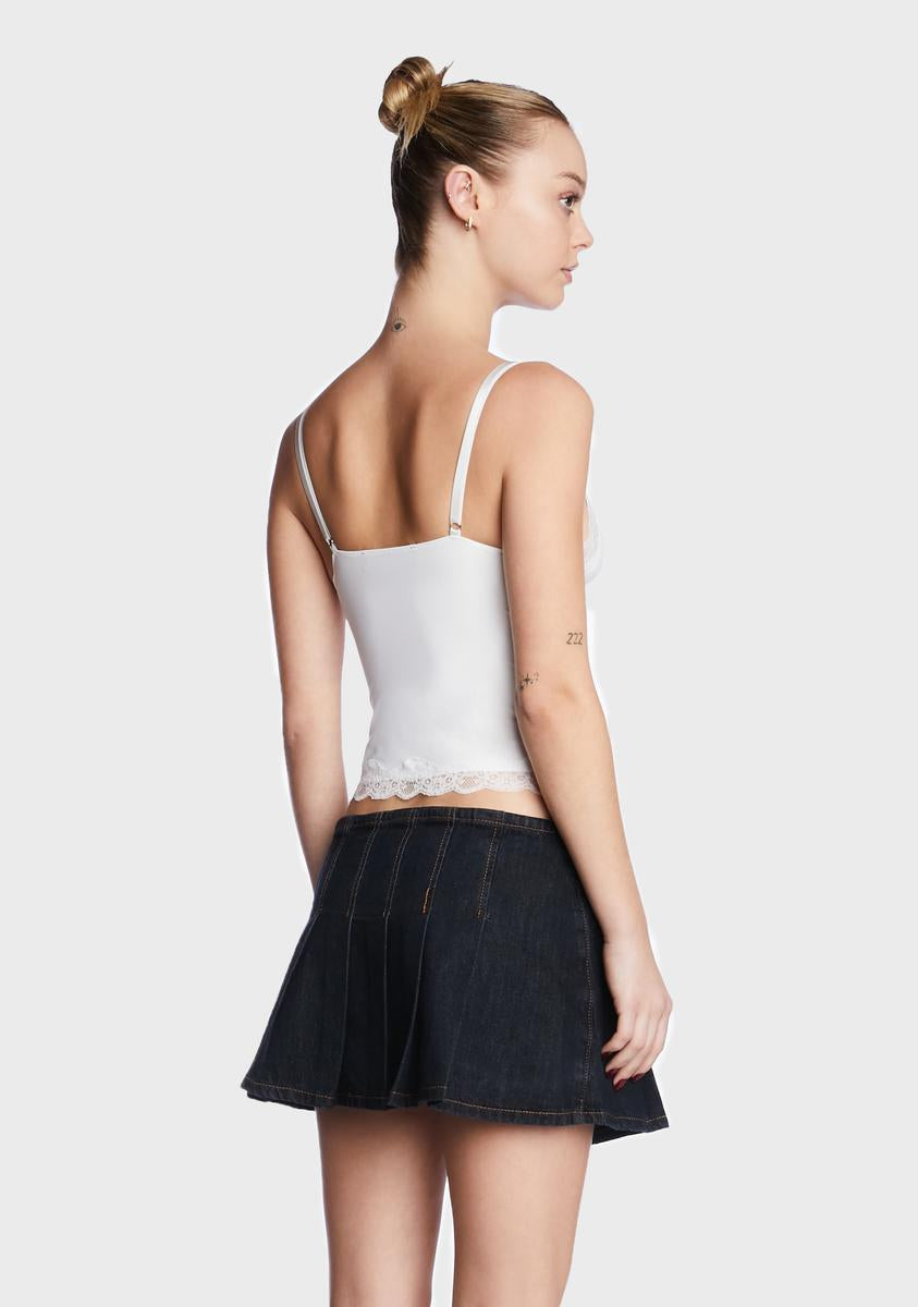 Dos Fitted Cami Top